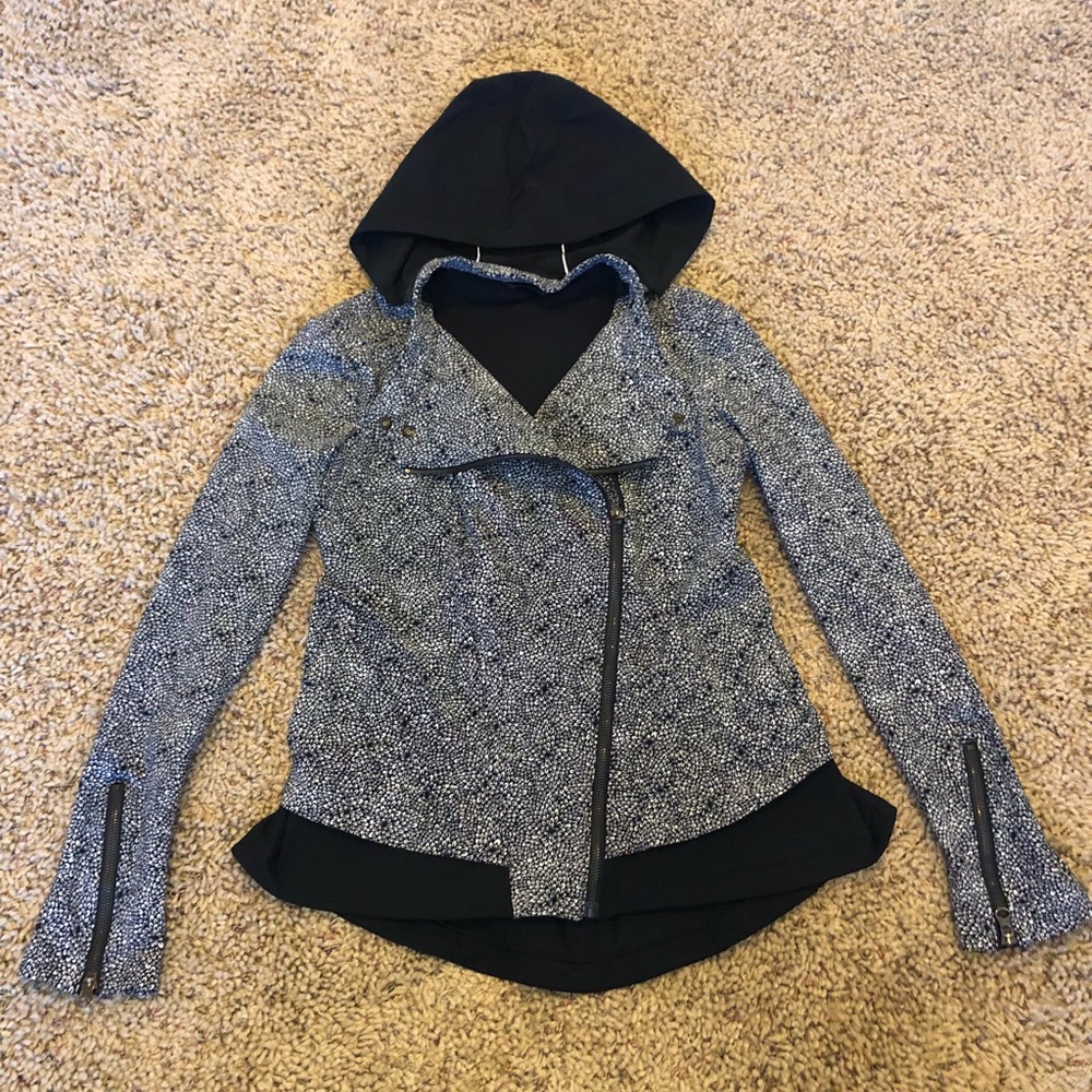 Lululemon peplum Moto jacket